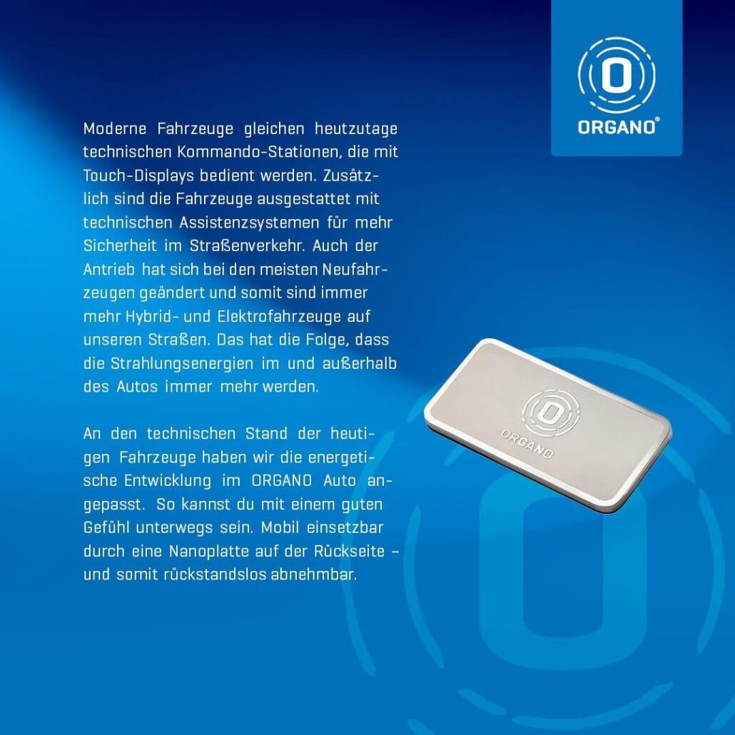 ORGANO Auto zur flexiblen Anwendung im Fahrzeug